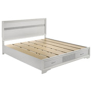 Miranda 51-inch Wood Storage Panel Bed