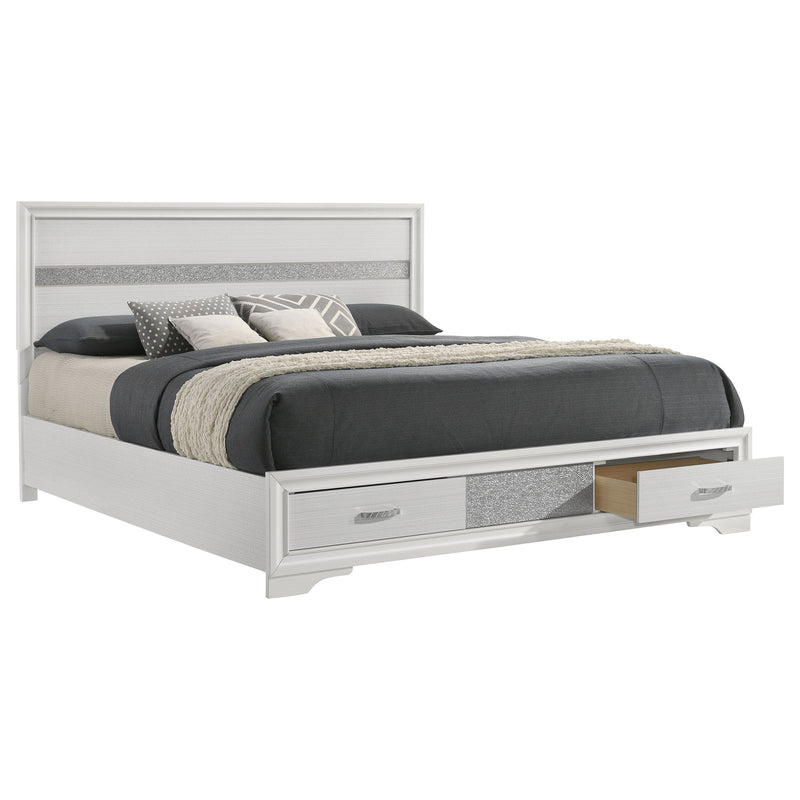 Miranda 51-inch Wood Storage Panel Bed
