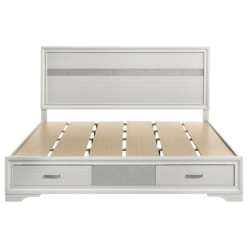Miranda 51-inch Wood Storage Panel Bed