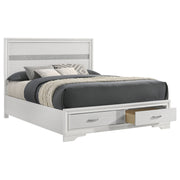 Miranda 51-inch Wood Storage Panel Bed