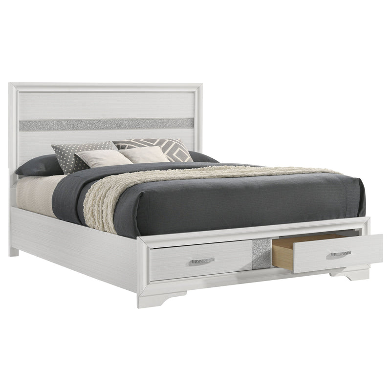 Miranda 51-inch Wood Storage Panel Bed