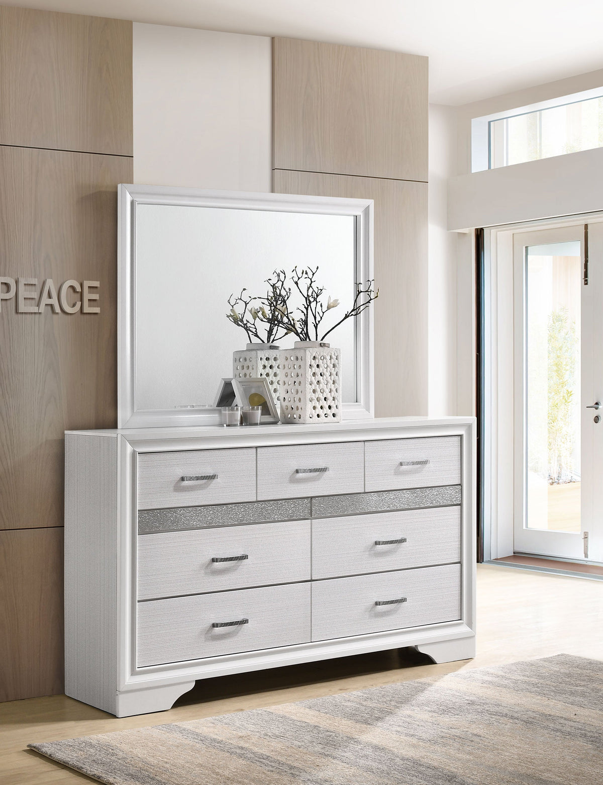 Miranda 7-drawer Dresser with Mirror