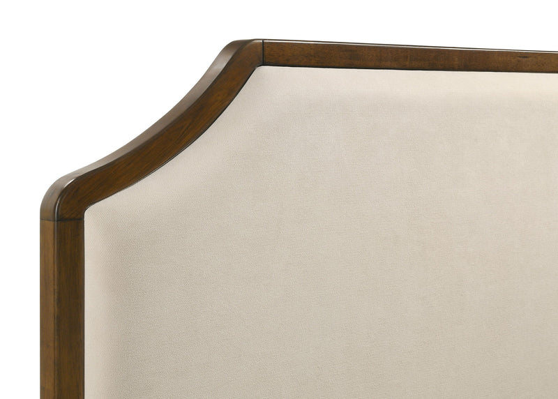 Garland 58-inch Panel Bed Cream and Brown Cherry