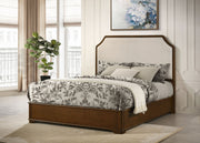 Garland 58-inch Panel Bed Cream and Brown Cherry