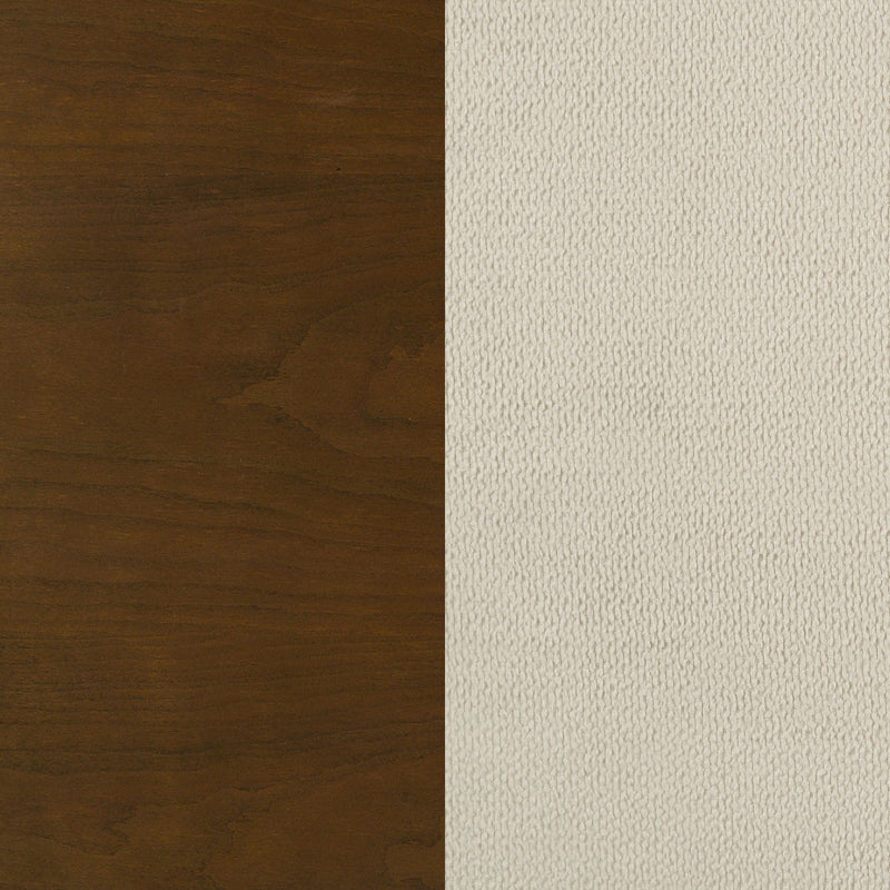 Garland 58-inch Panel Bed Cream and Brown Cherry
