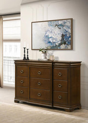 Garland 11-drawer Bedroom Dresser Cabinet Brown Cherry Default Title