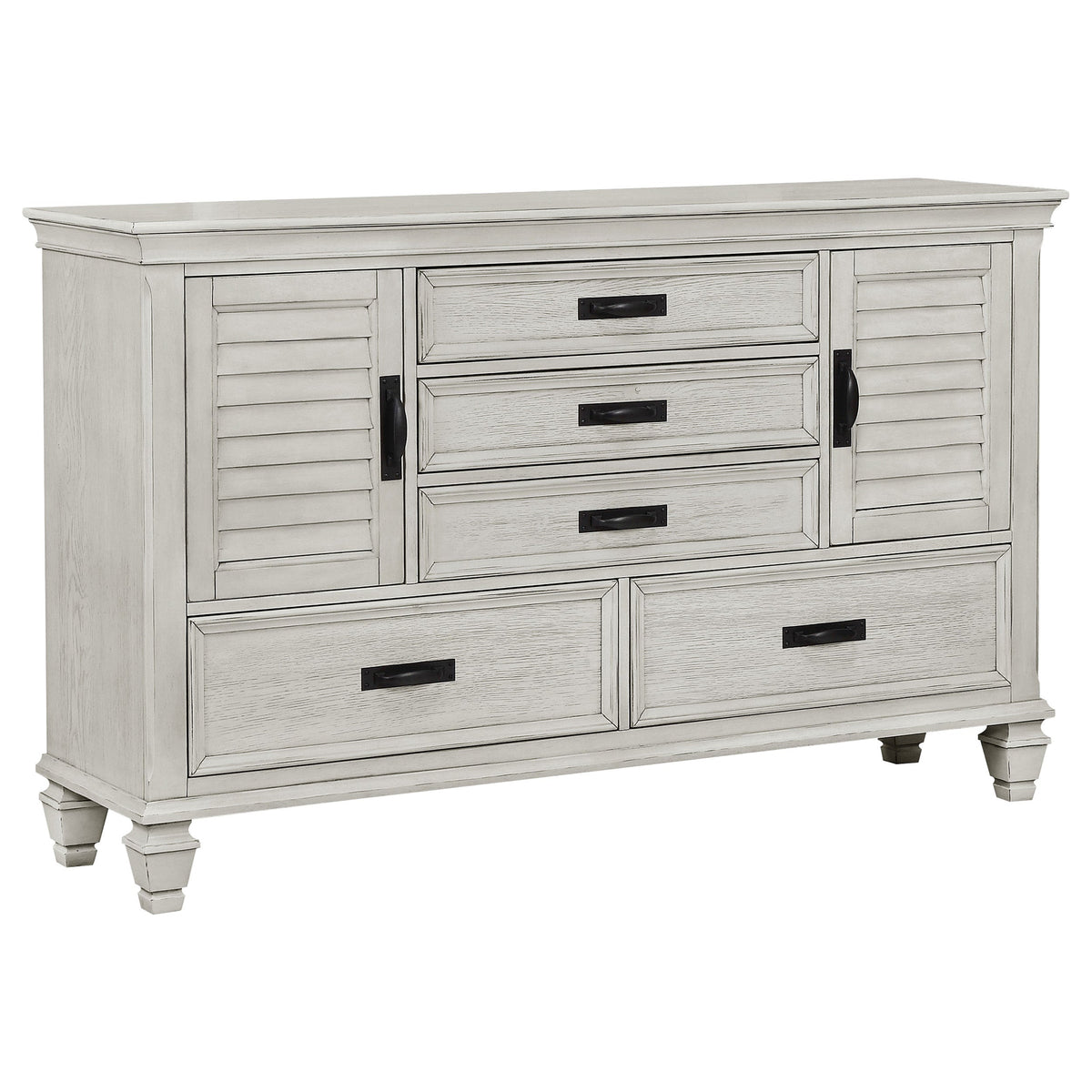 Franco Bedroom Set Distressed