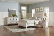 Franco Bedroom Set Distressed Queen 4-piece