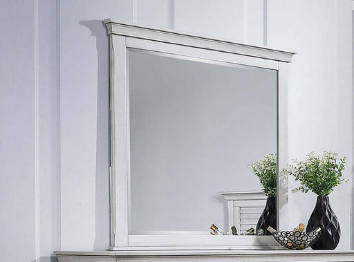 Franco Dresser Mirror Distressed White Default Title