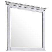 Franco Dresser Mirror Distressed White