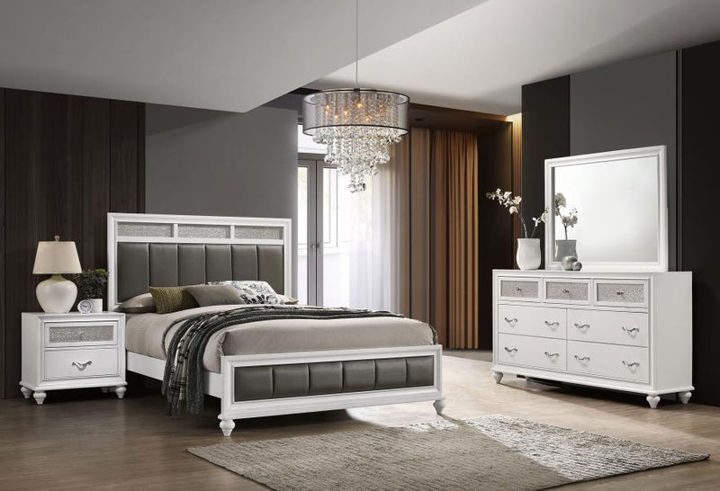 Barzini Bedroom Set Eastern King 4-piece