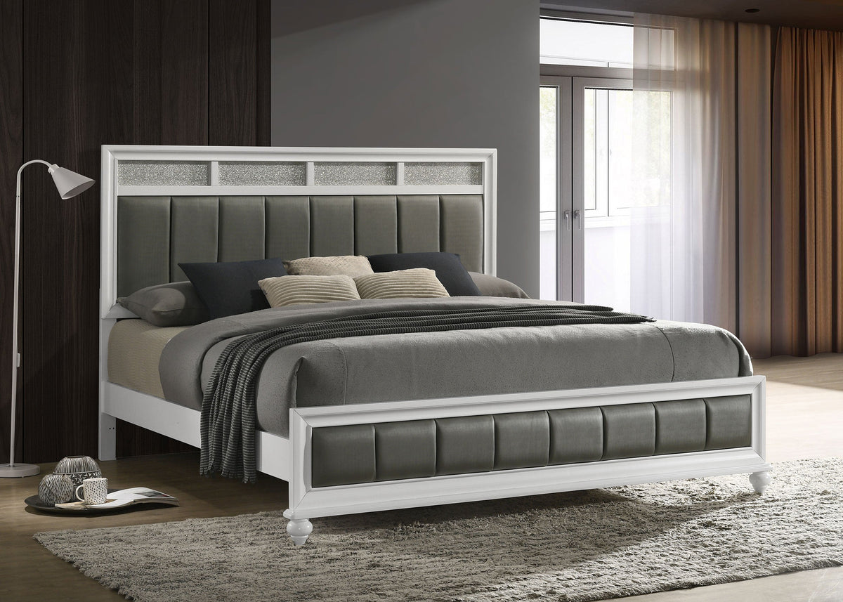 Barzini Wood Panel Bed
