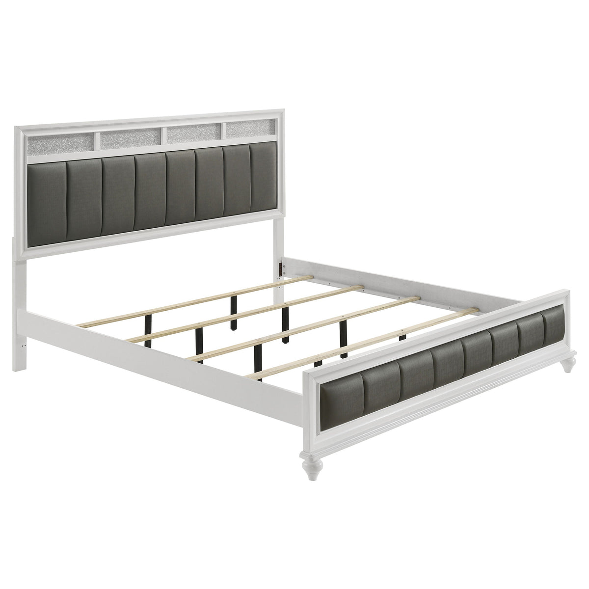 Barzini Wood Panel Bed