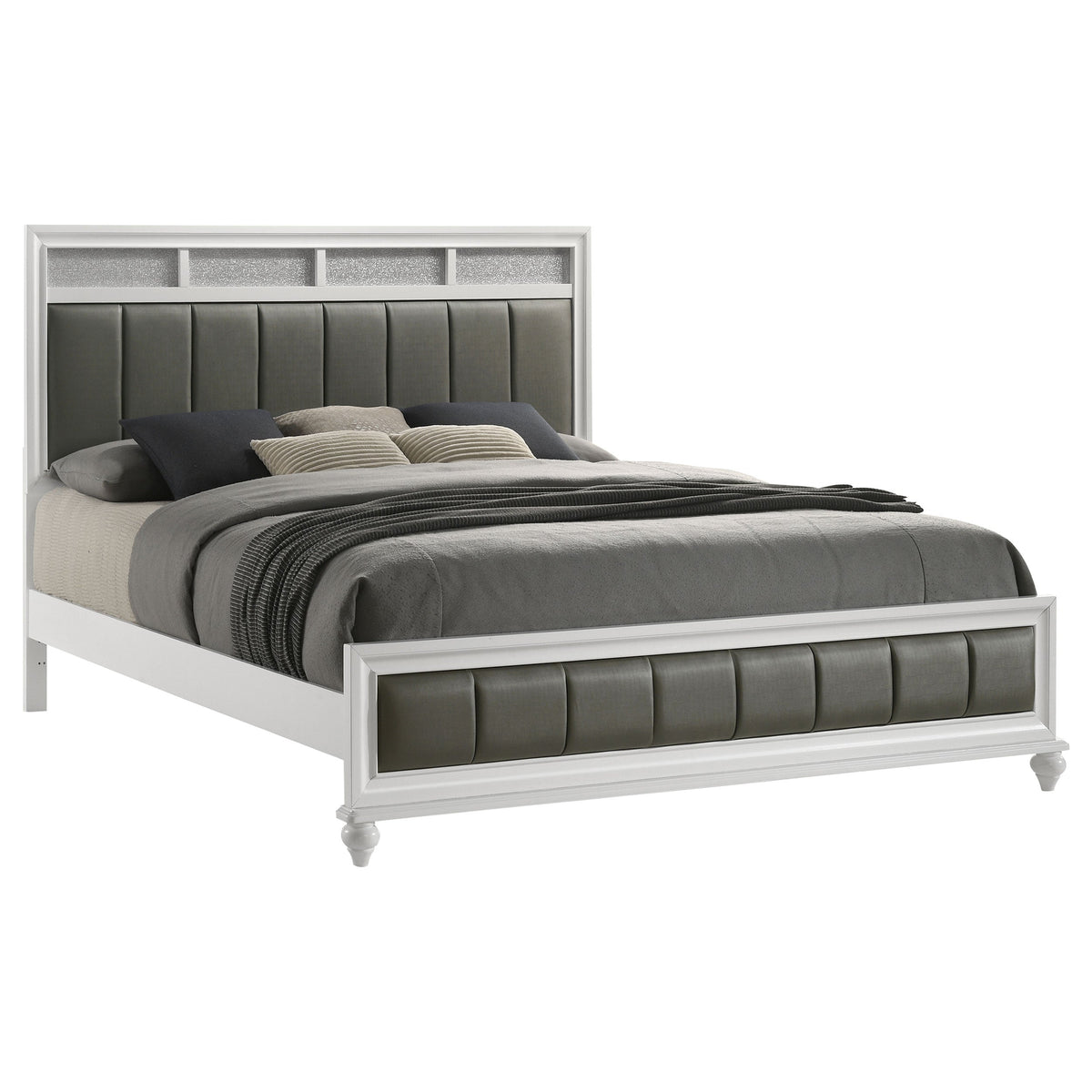 Barzini Wood Panel Bed