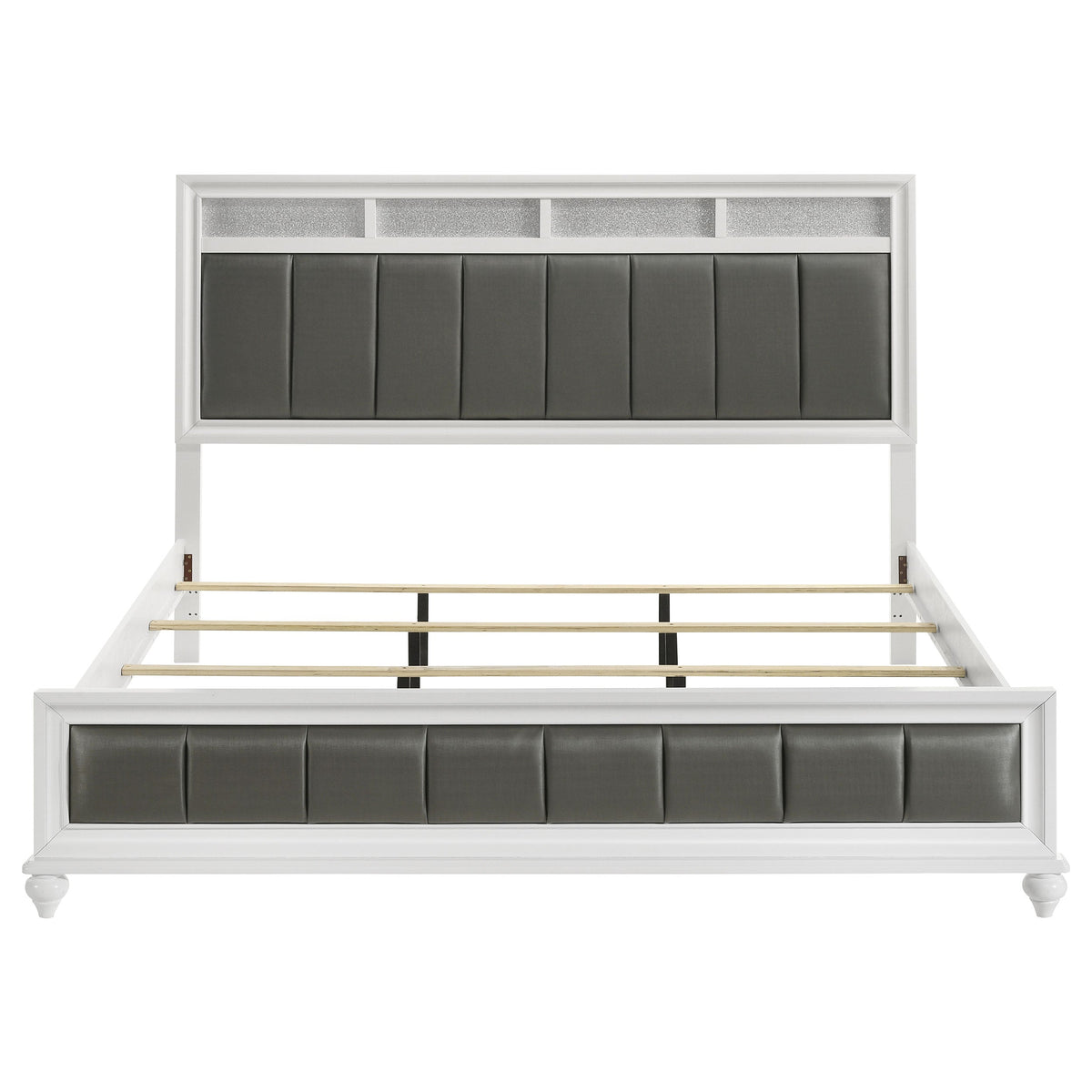 Barzini Wood Panel Bed