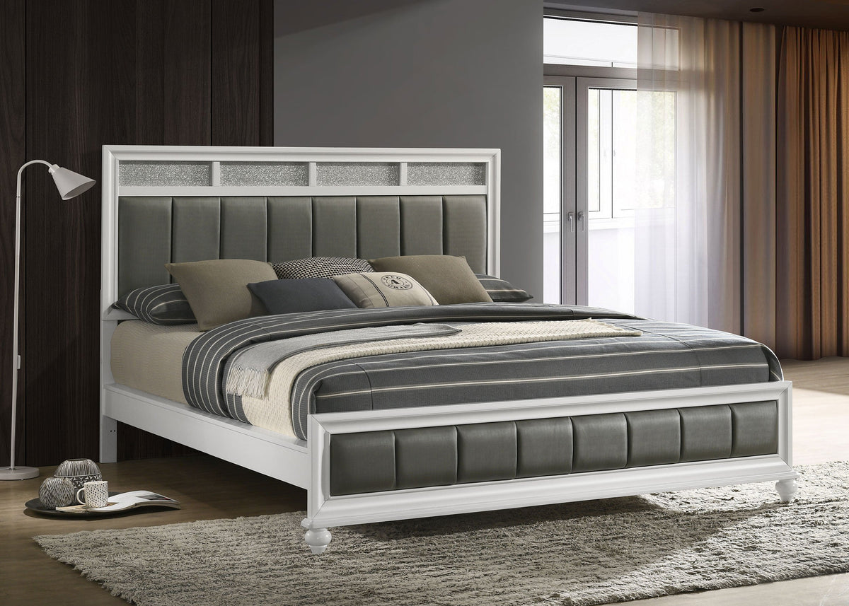 Barzini Wood Panel Bed
