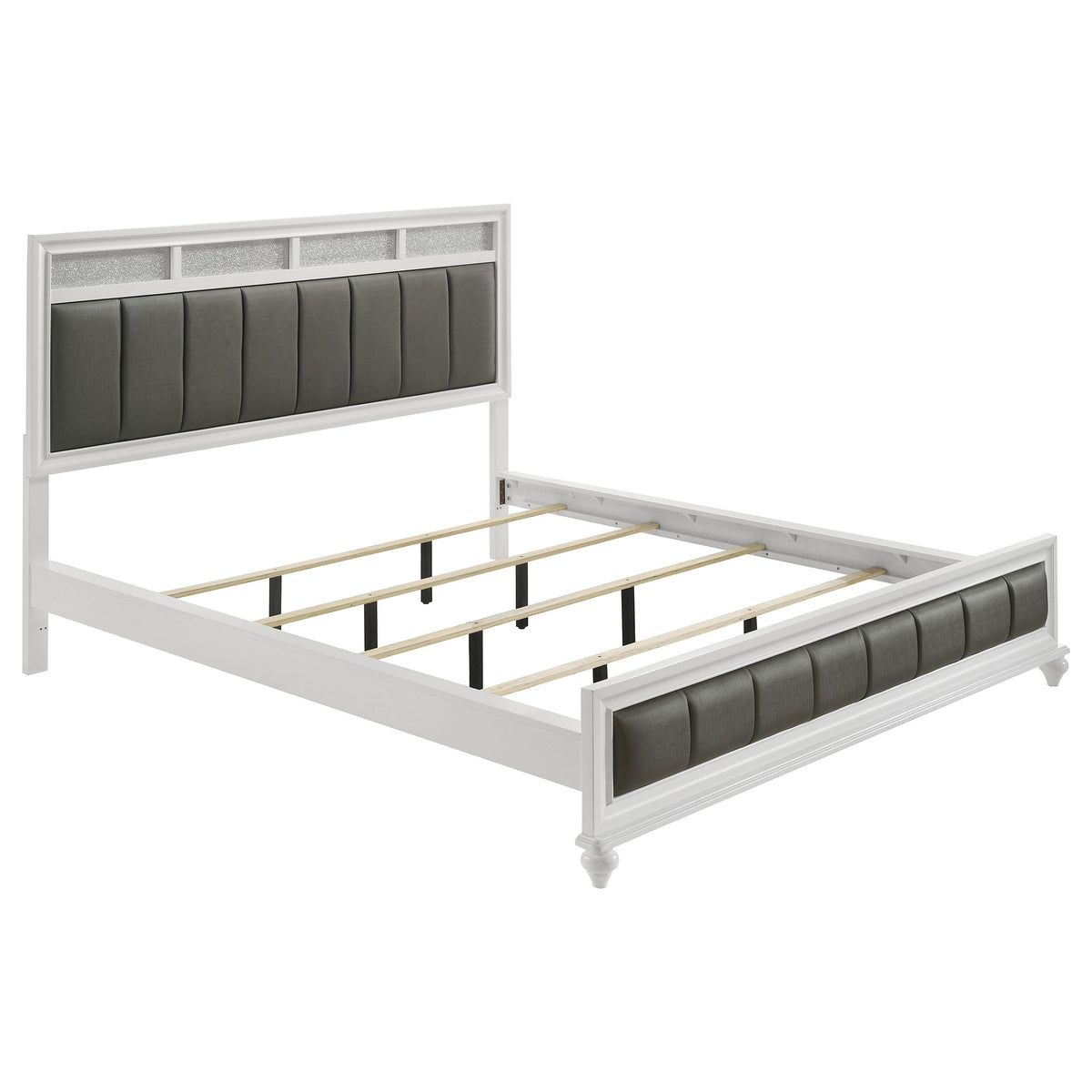 Barzini Wood Panel Bed