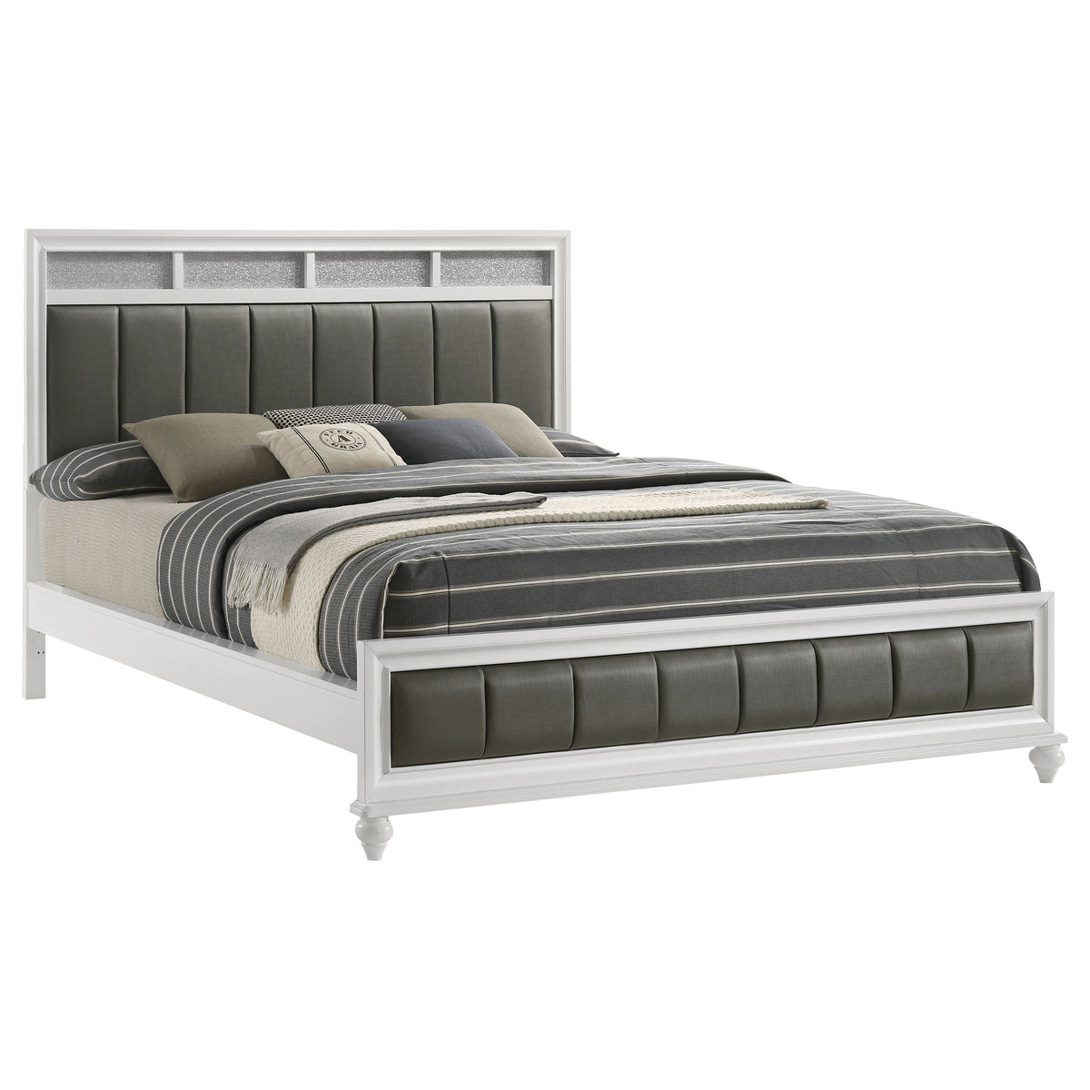Barzini Wood Panel Bed