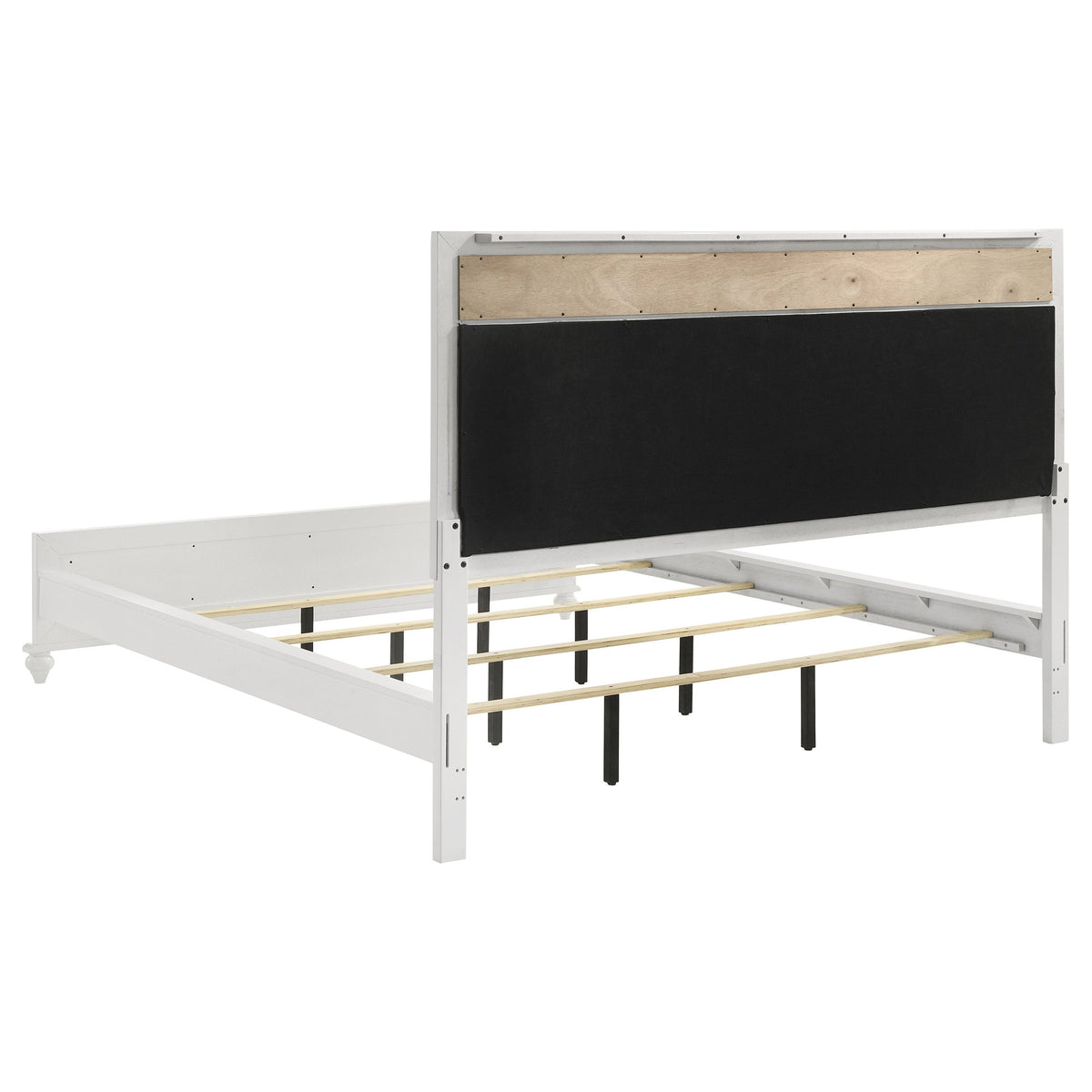 Barzini Wood Panel Bed