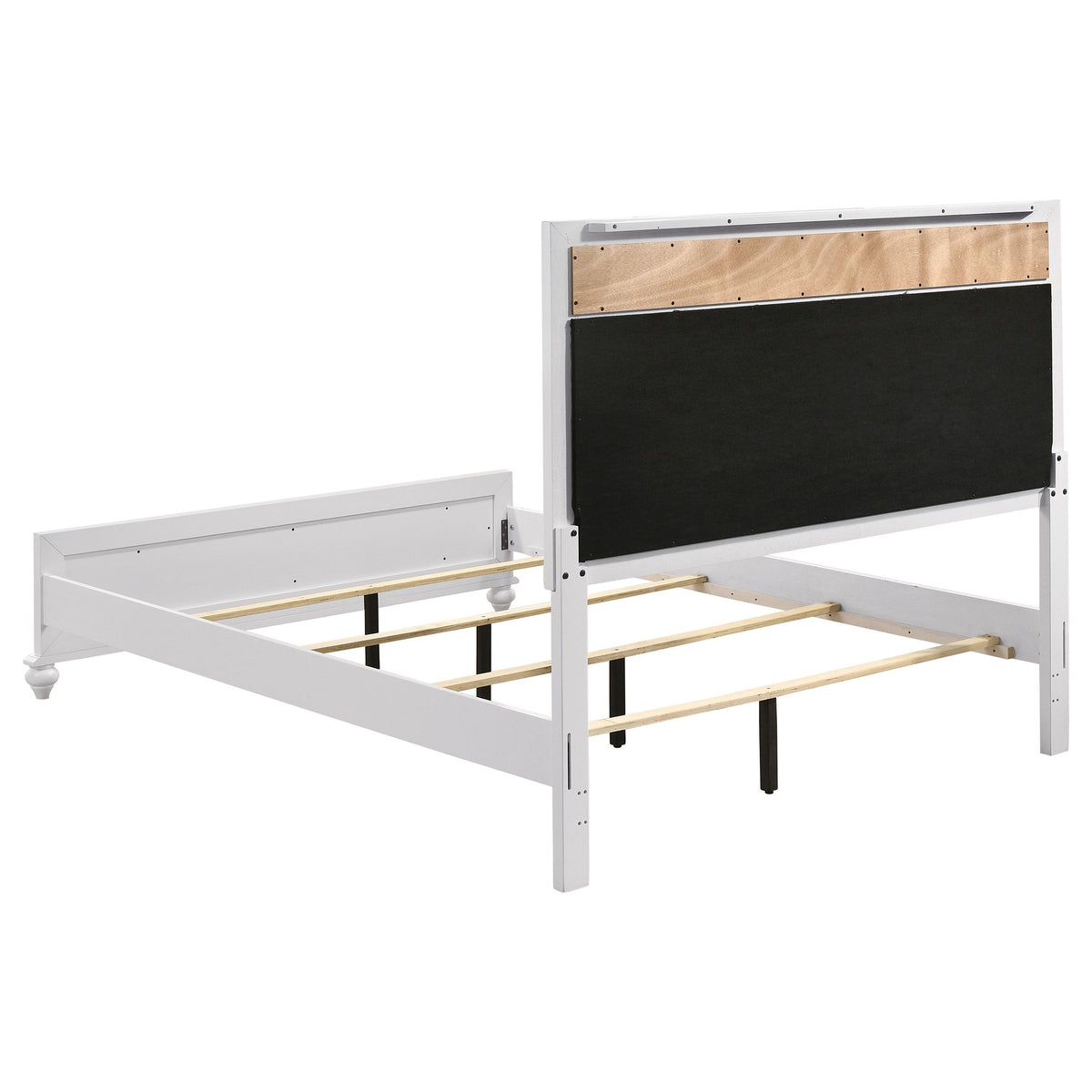 Barzini Wood Panel Bed