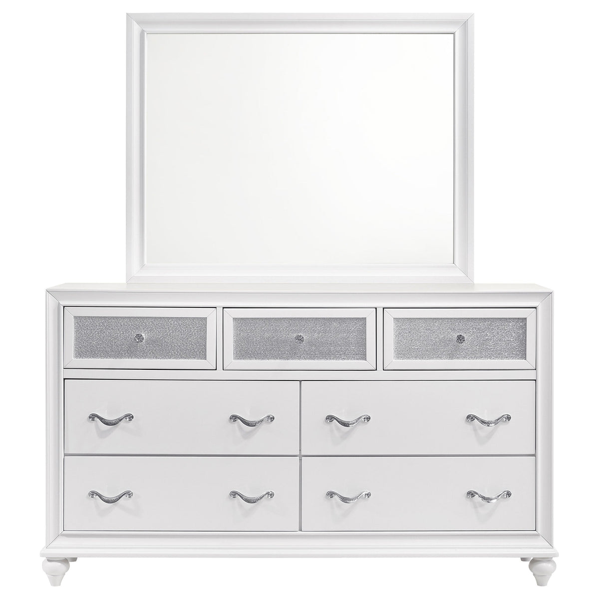 Barzini 7-drawer Dresser with Mirror