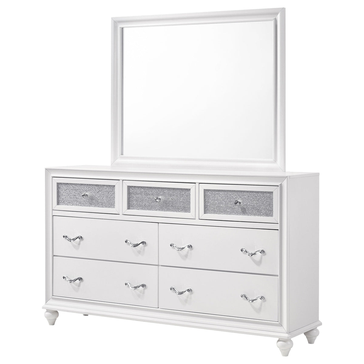 Barzini 7-drawer Dresser with Mirror