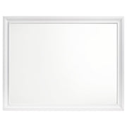 Barzini Dresser Mirror White