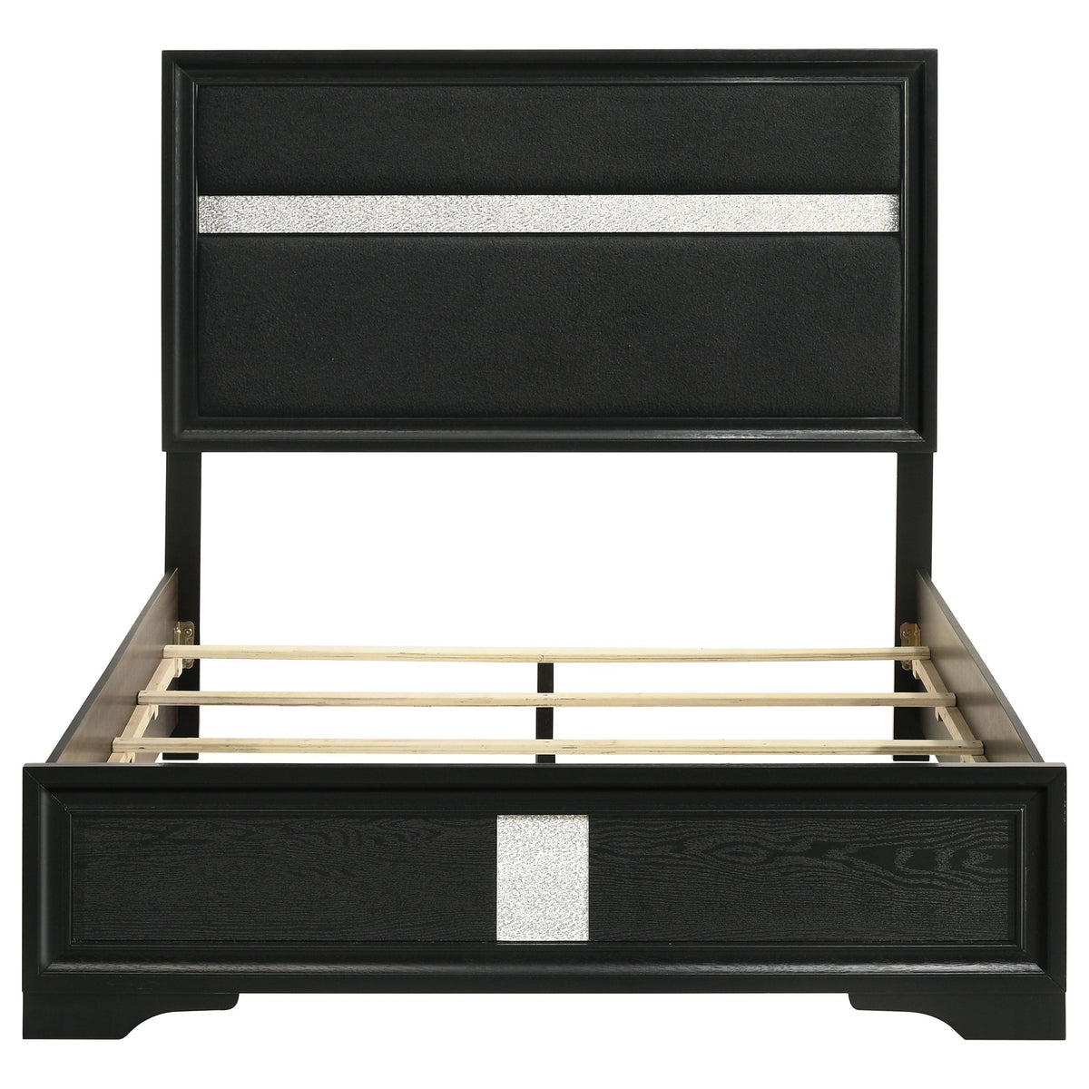 Miranda 54-inch Upholstered Panel Bed