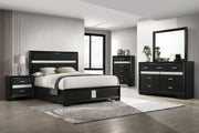 Miranda 54-inch Upholstered Panel Bed