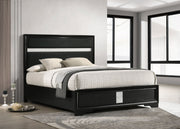 Miranda 54-inch Upholstered Panel Bed