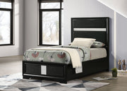 Miranda 54-inch Upholstered Panel Bed