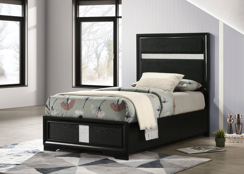 Miranda 54-inch Upholstered Panel Bed