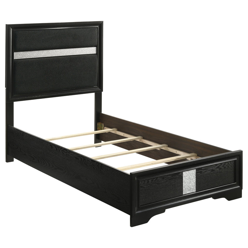 Miranda 54-inch Upholstered Panel Bed