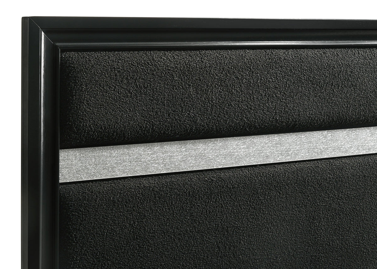 Miranda 54-inch Upholstered Panel Bed