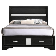 Miranda 51-inch Wood Storage Panel Bed