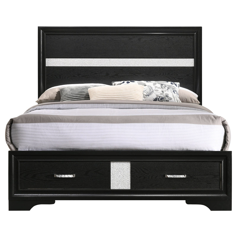 Miranda 51-inch Wood Storage Panel Bed