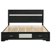 Miranda 51-inch Wood Storage Panel Bed