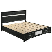 Miranda 51-inch Wood Storage Panel Bed