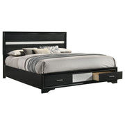 Miranda 51-inch Wood Storage Panel Bed
