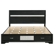 Miranda 51-inch Wood Storage Panel Bed