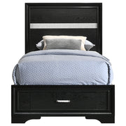 Miranda 51-inch Wood Storage Panel Bed