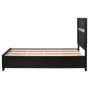 Miranda 51-inch Wood Storage Panel Bed