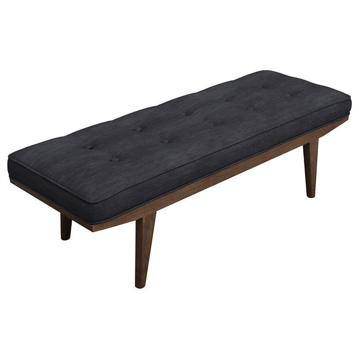 Tufted accent bench sale