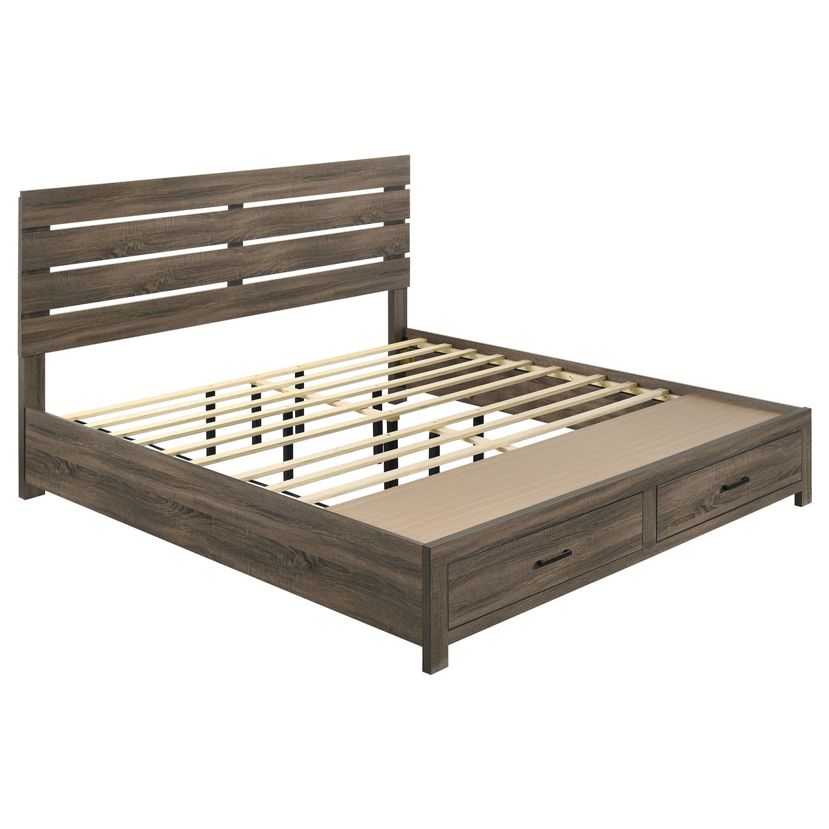 Brantford Wood Storage Panel Bed