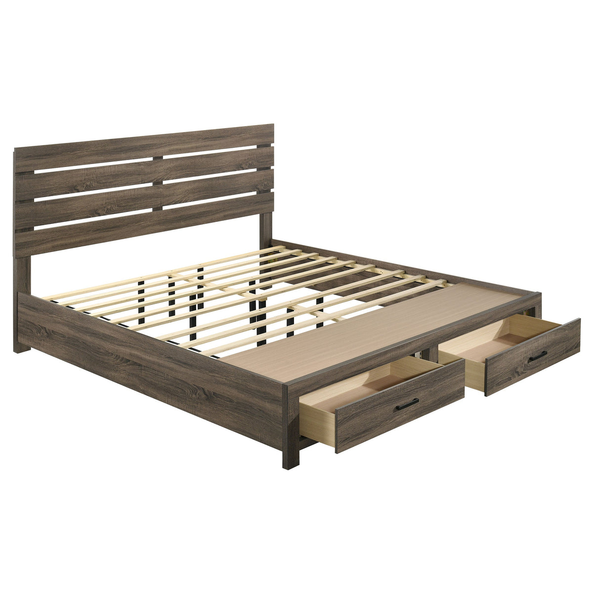 Brantford Wood Storage Panel Bed