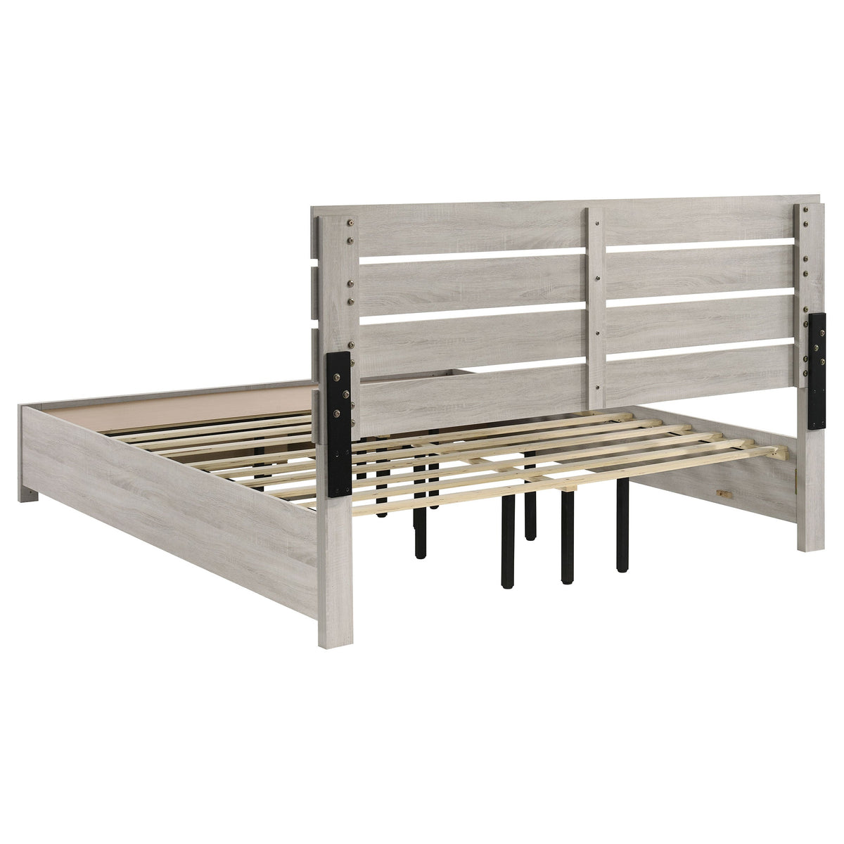 Brantford Wood Storage Panel Bed