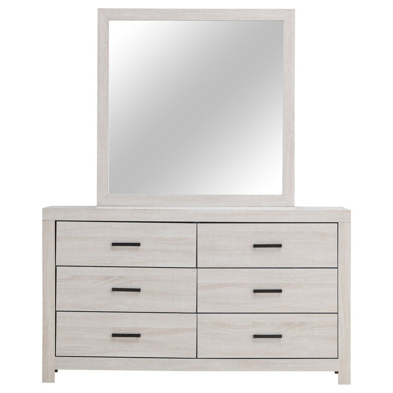 Brantford 6-drawer Dresser with Mirror