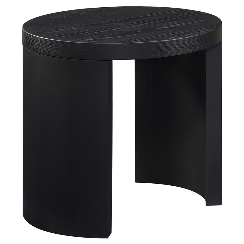 Sweeney 2-piece Coffee and End Occasional Table Set Black