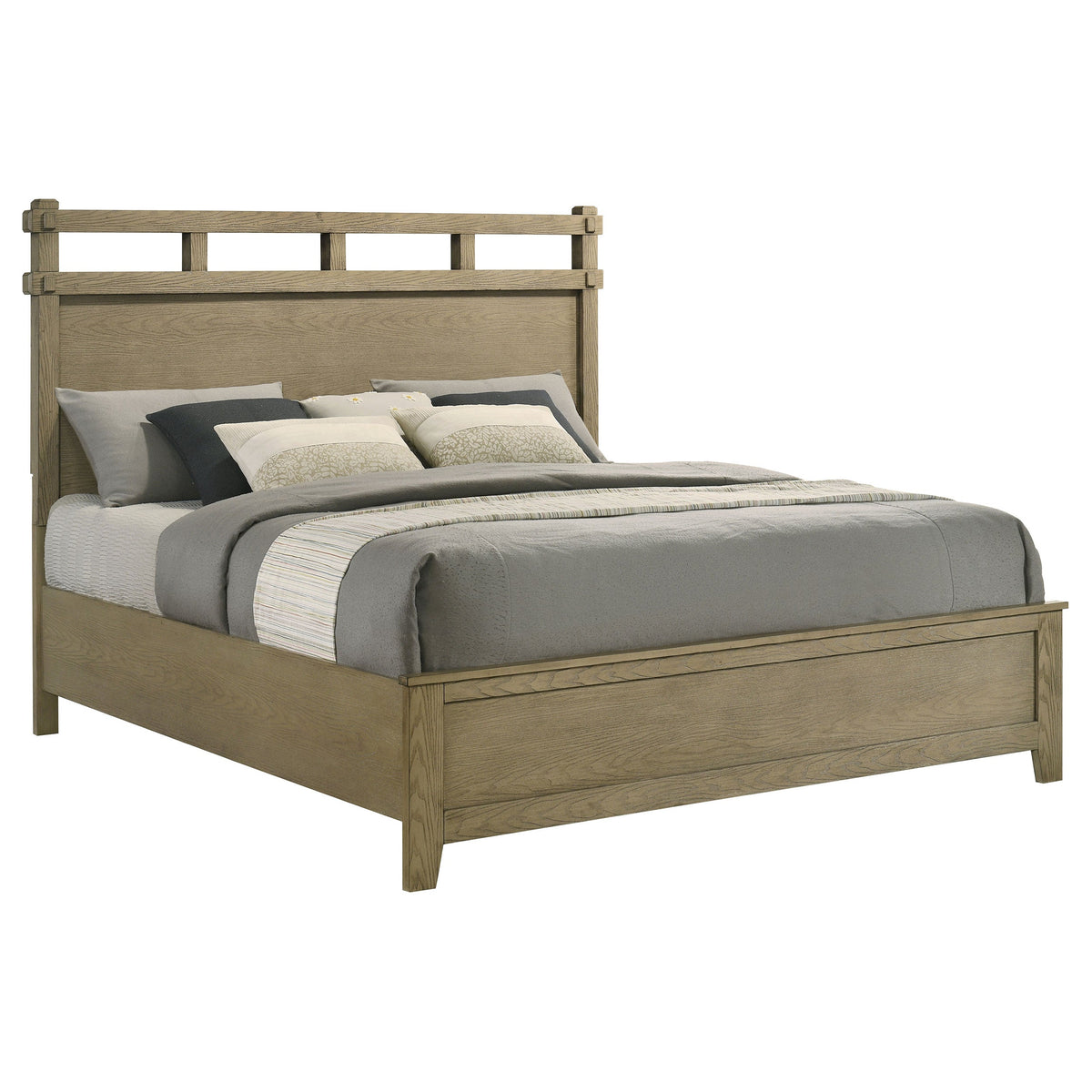 Hazlewood 61-inch Panel Bed Vineyard Oak