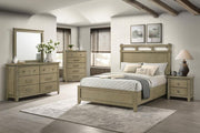 Hazlewood Bedroom Set Vineyard Oak Queen 5-piece